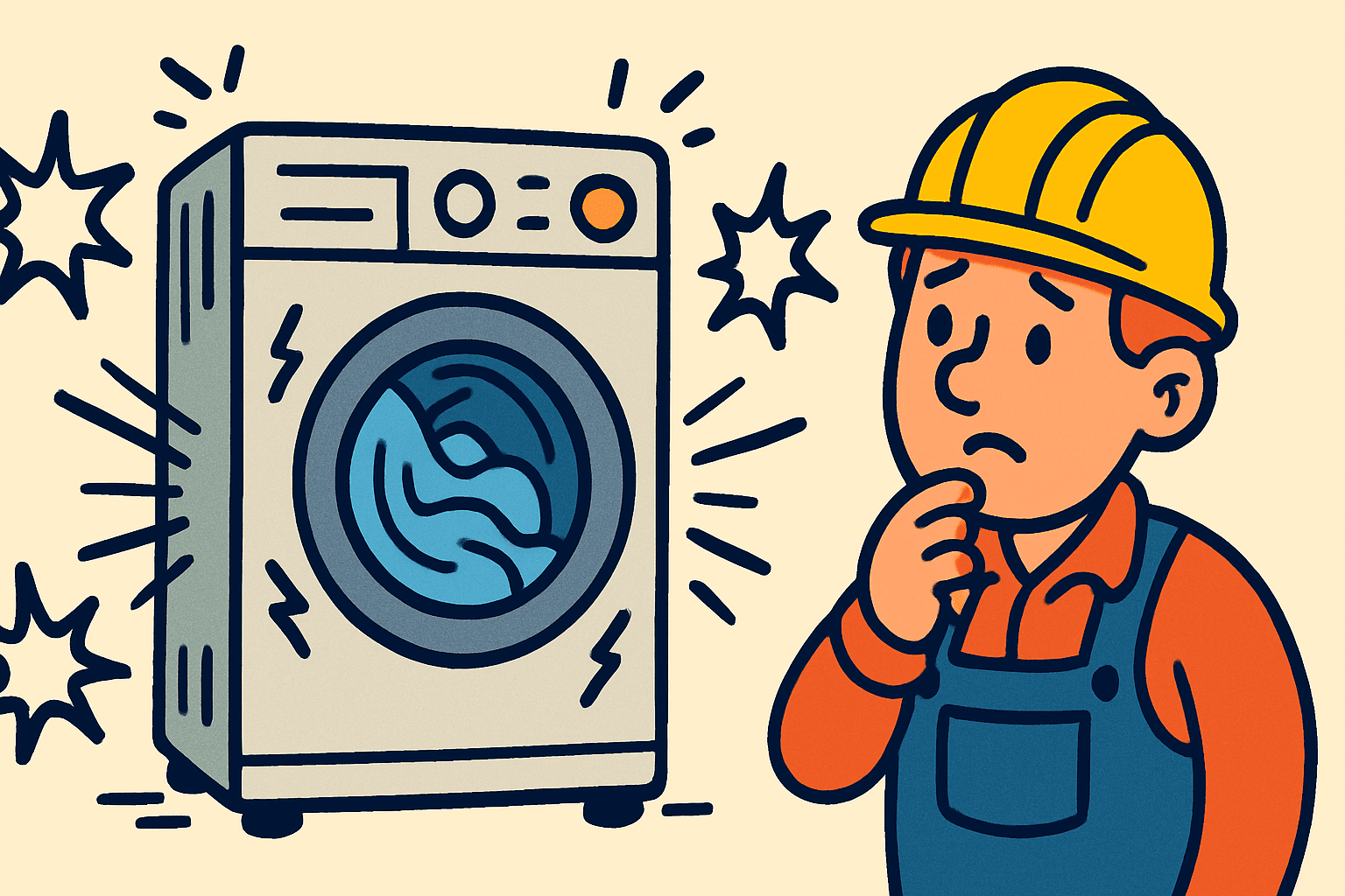 Washing Machine Making Loud Noise? 6 Causes (And Which Are Serious)