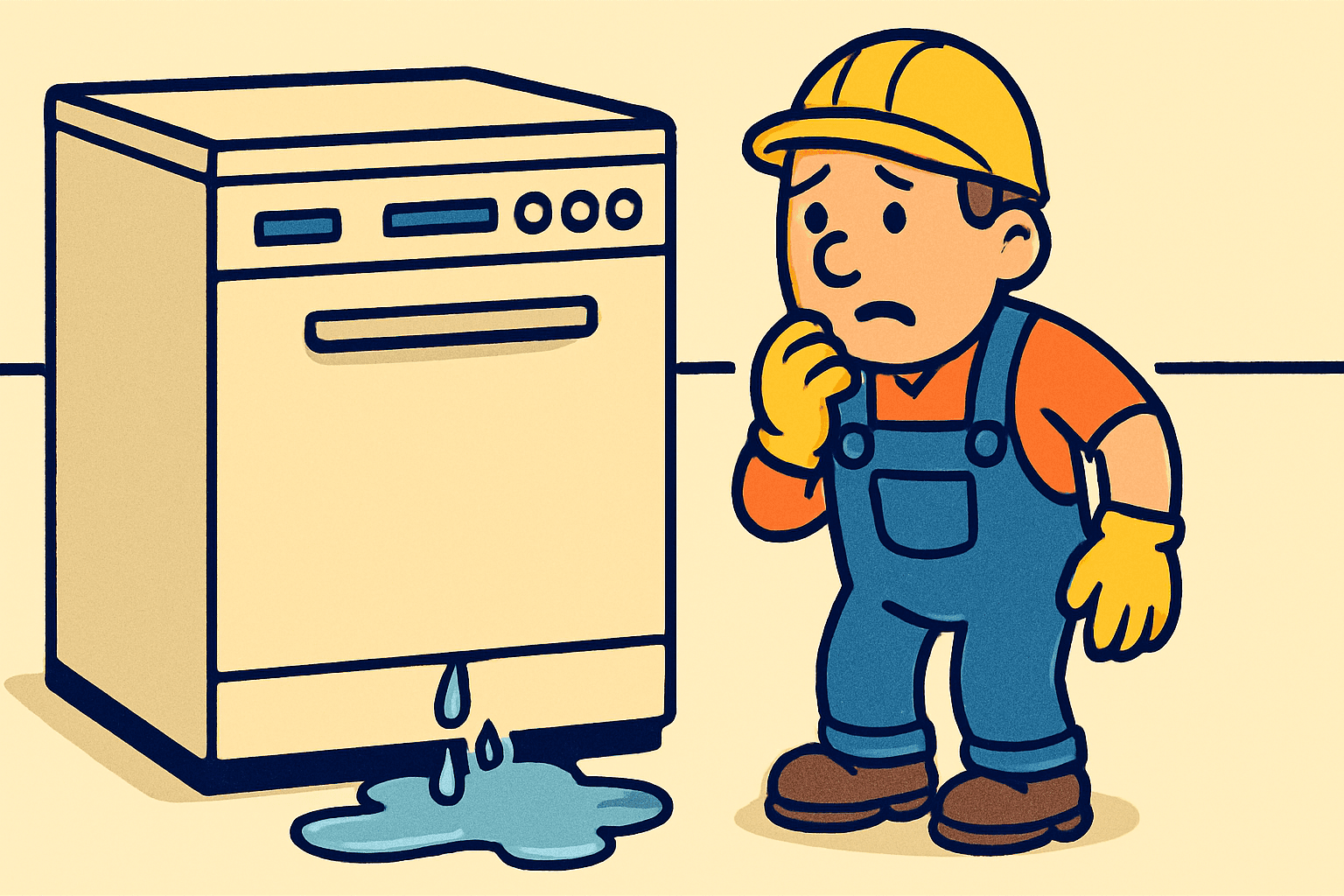 Dishwasher Leaking From Bottom? 6 Most Common Causes